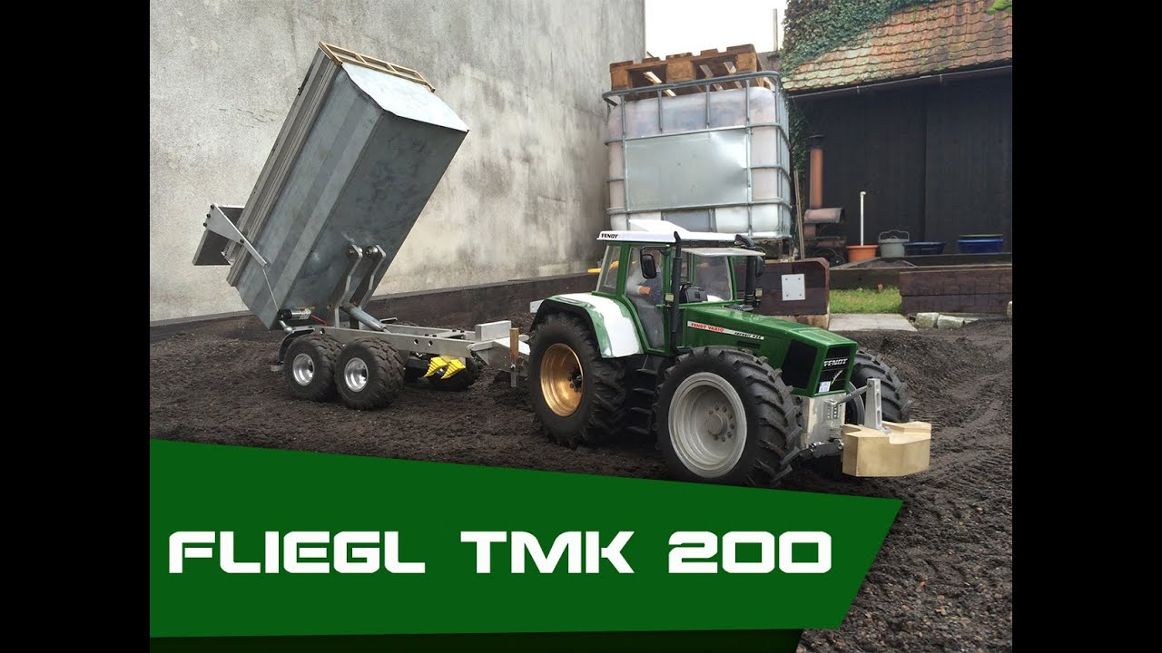 Fendt 926 + Fliegl TMK 200 RC 1:14 Erdbau Seidl
