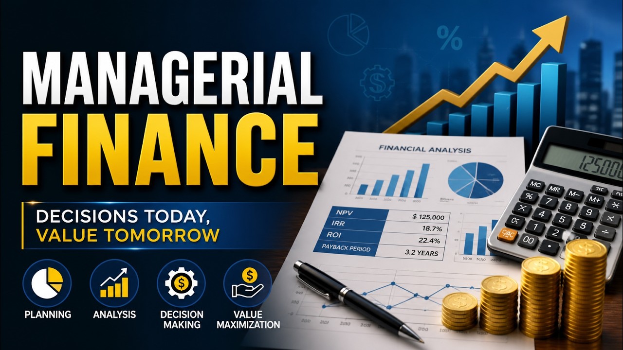 Managerial Finance Made Simple (15 Minutes)