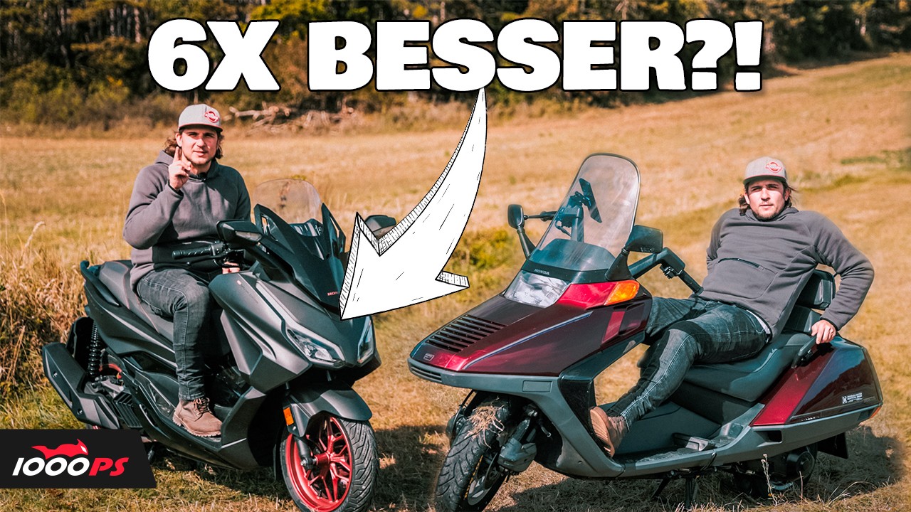 1.000 EURO Honda Roller vs. 6.000 EURO Honda Roller