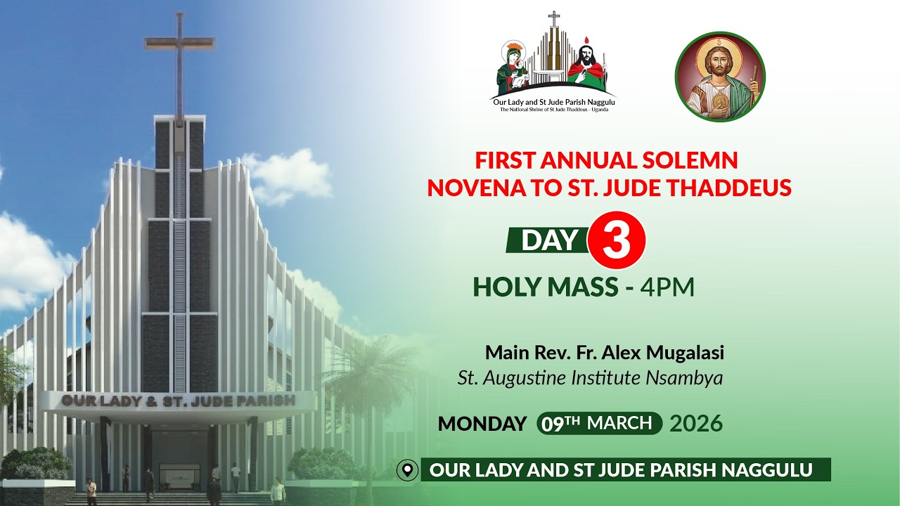 DAY 3 -FIRST ANNUAL SOLEMN NOVENA TO ST. JUDE THADDEUS