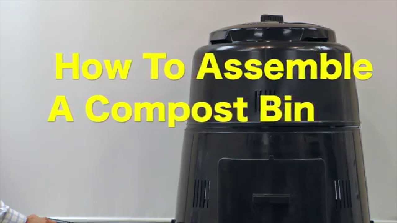 How to Assemble a Compost Bin