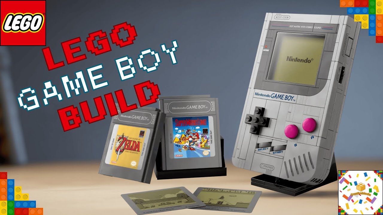 I'm Crafting a LEGO Game Boy with an EPIC Mario Display!