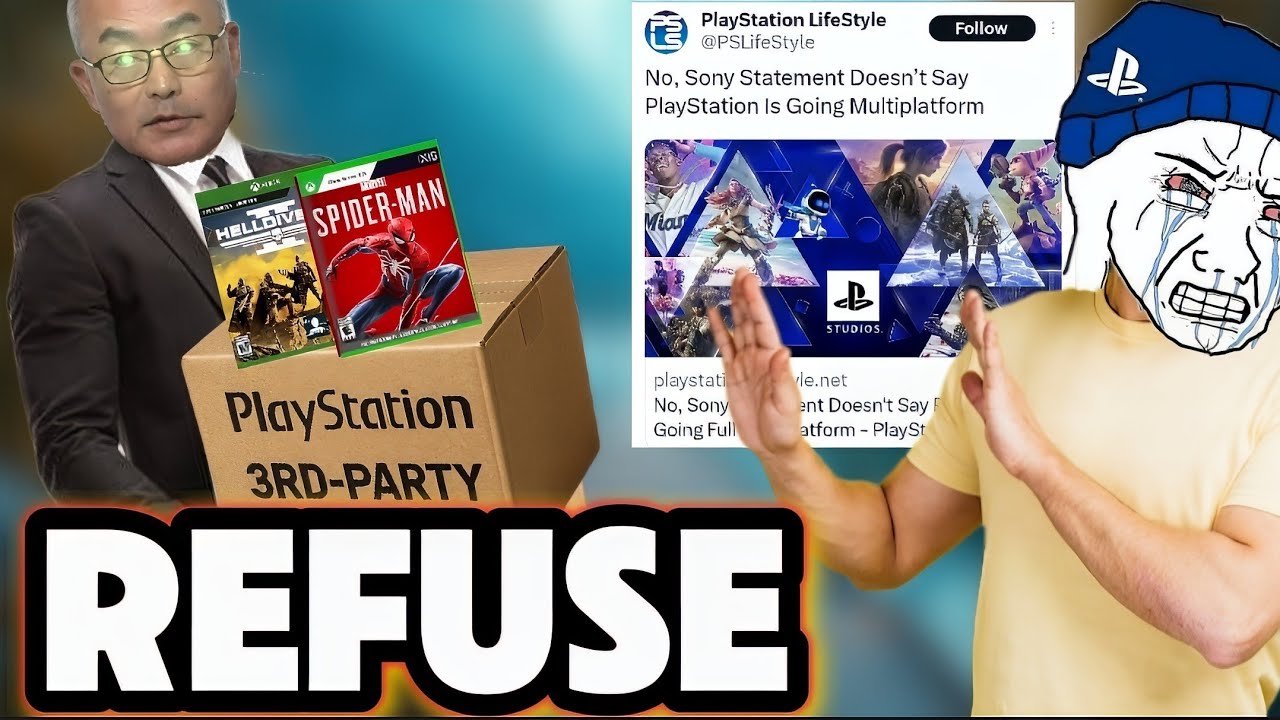 Фанаты PlayStation ОТКАЗЫВАЮТСЯ ПРИНИМАТЬ, что PlayStation переходит на сторонний рынок