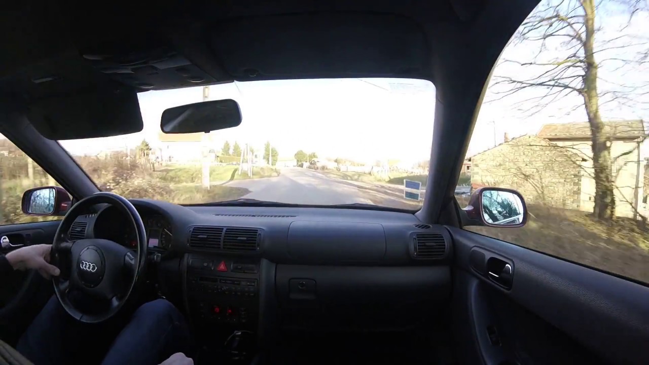 Premier essai GoPro en Audi A3 1.8T stage 1