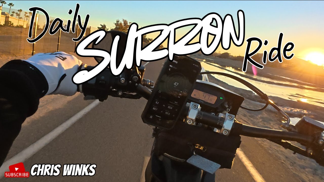 Day in the life Surron ride to work