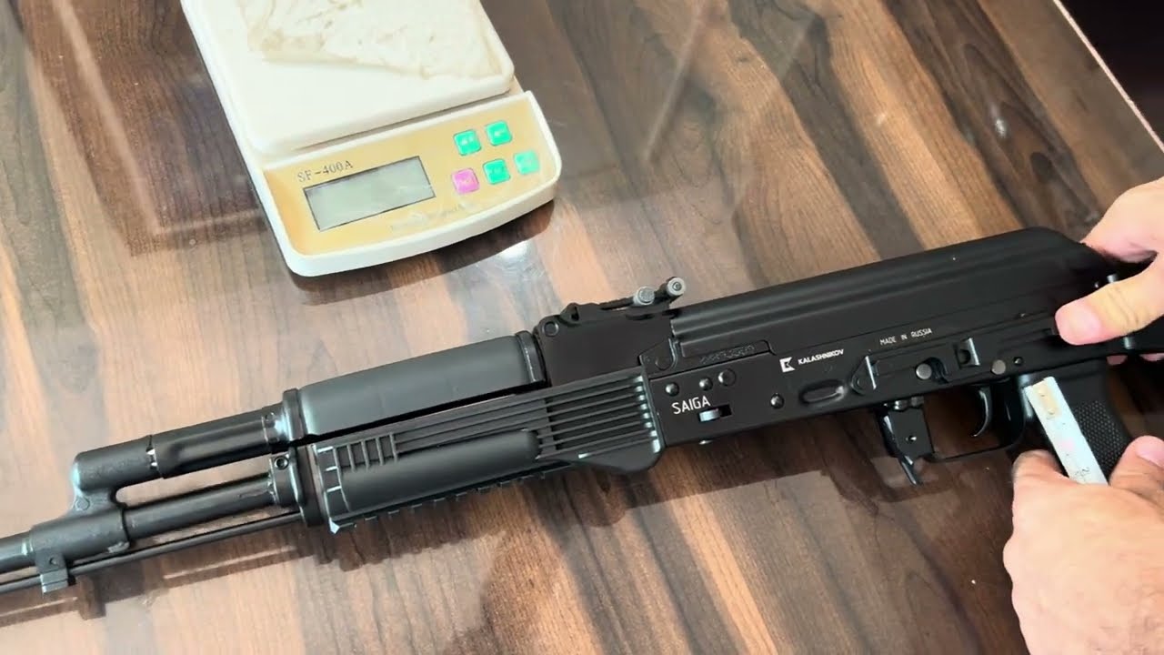 Saiga 222 bore rifle khalashinkov 5.45 rifle made in Russia new update 