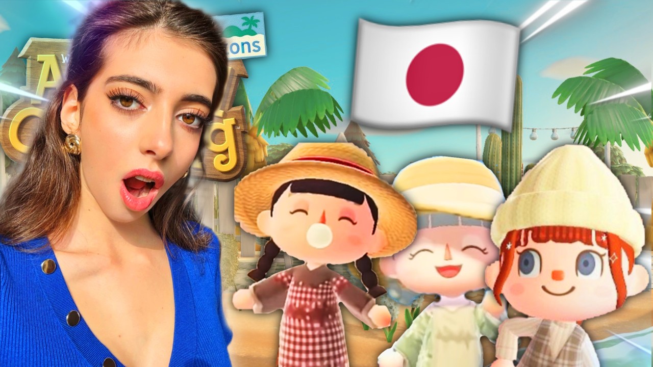 JE JUGE L’ÎLE DES YOUTUBEURS VERSION JAPON 🇯🇵 dans ANIMAL CROSSING NEW HORIZONS ! 💤