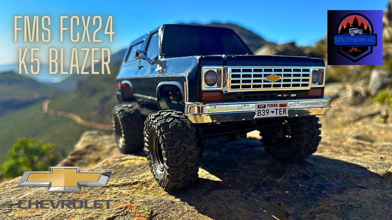 FMS FCX24 K5 Blazer: Cederberg Mountains crawl