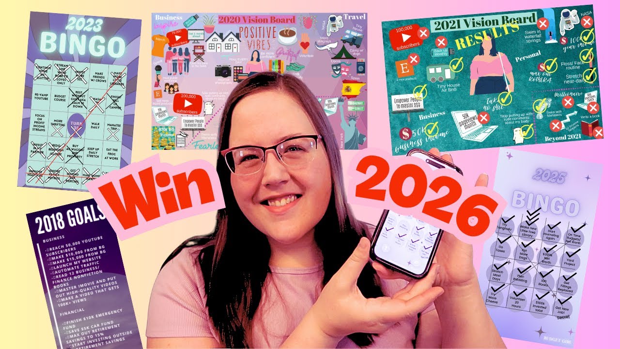 How I Actually Achieved ALL My Goals This Year (The System That Finally Worked)