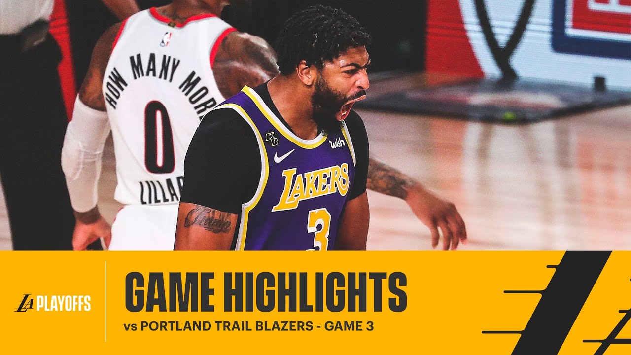 HIGHLIGHTS | Anthony Davis (29 pts, 11 reb) vs Portland Trail Blazers