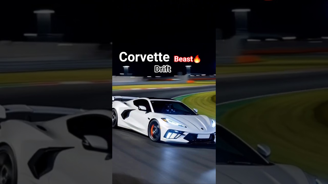 Corvette C8 E-Ray Drifts Like a Beast 🔥 | Epic Car 2024 Drift 