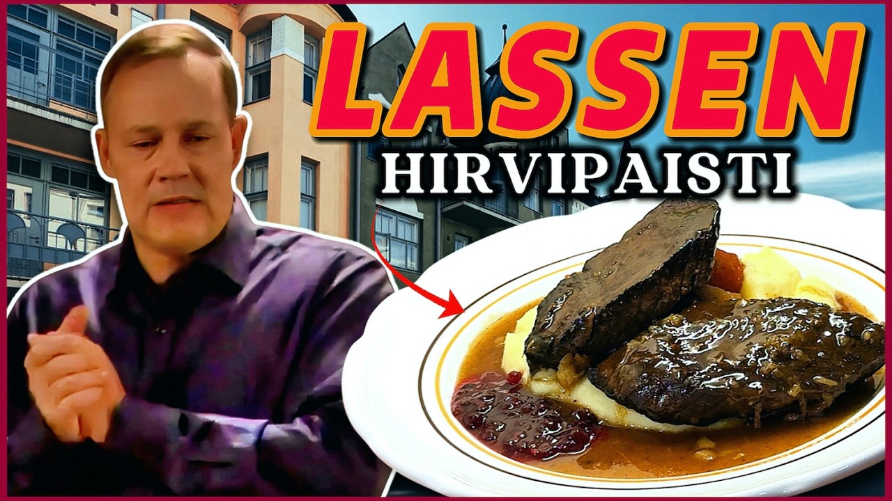 SALATUT ELÄMÄT: LASSEN HIRVIPAISTI 🫎🍖| Heimo Kokkaa Suomi-Filmeistä