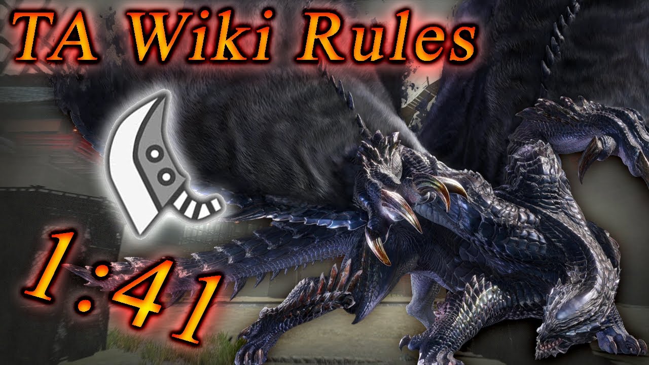 [MHR:SB] GS | Gore Magala - 1:41 | TA Wiki Rules - Solo