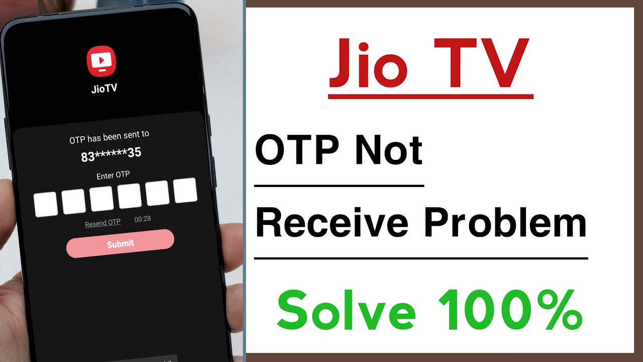 Jio TV OTP Not Received On My Mobile Problem Solve, Jio TV OTP Nahi Aa Rahi