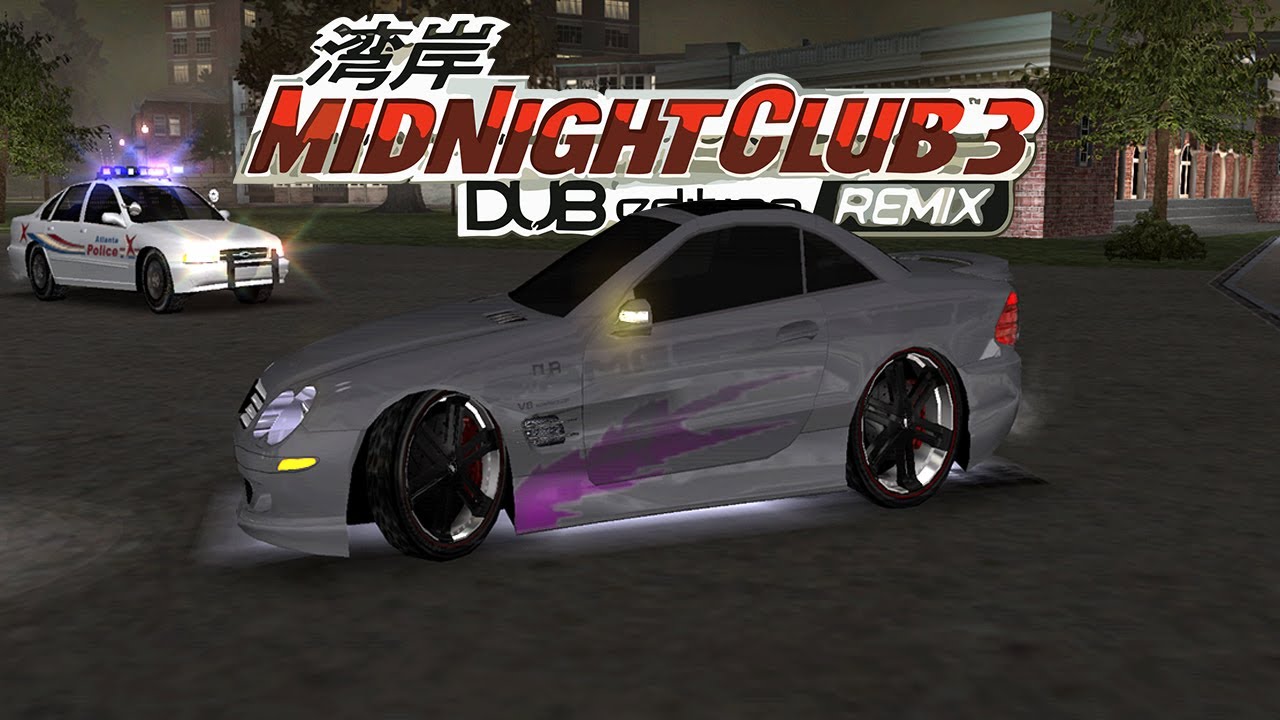 Midnight Club 3: Dub Edition Remix │ SL55 AMG │ Atlanta (PCSX2) 4K 60FPS