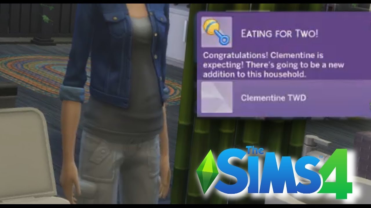 louis' pull-out game weak?? | sims 4 gameplay 2 (w twdg characters)