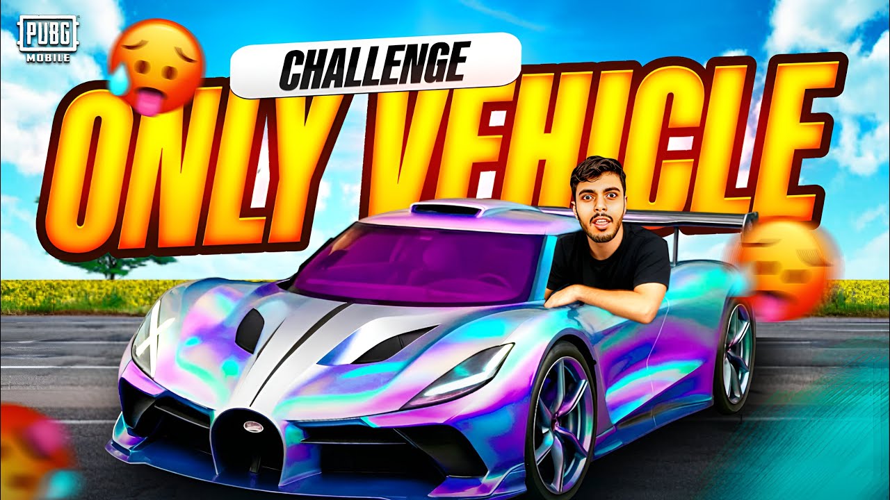 Only Vehicle Survival Challenge | PUBG MOBILE |