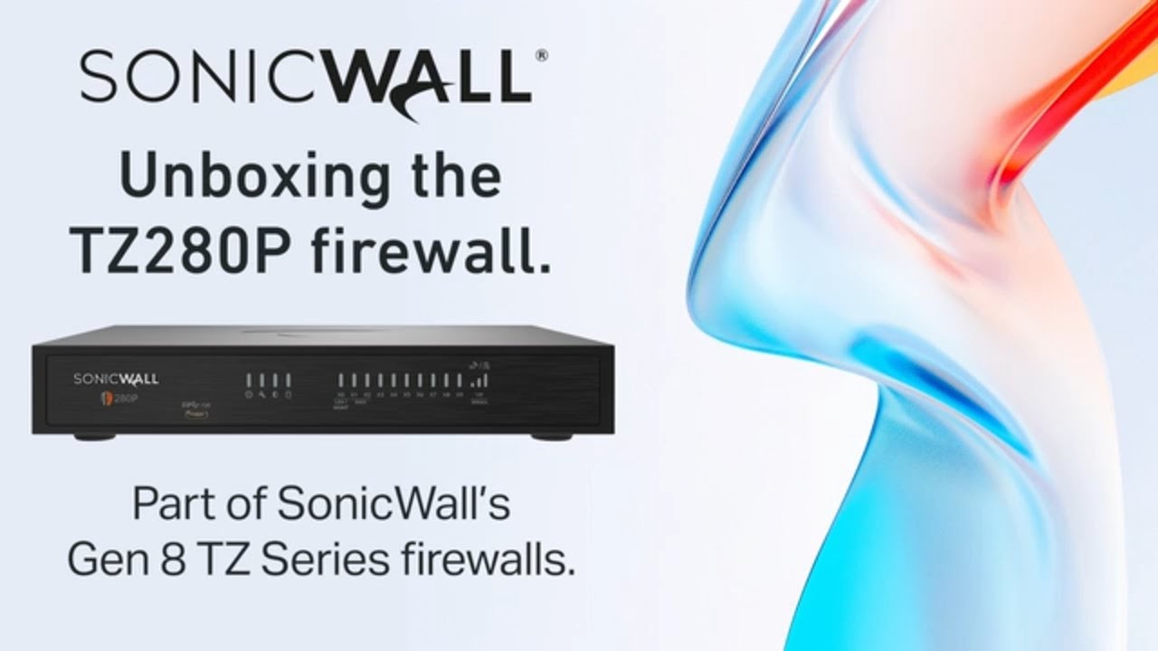 SonicWall Gen 8 TZ280P Unboxing (2025) - Features, Setup, Performance, PoE, and Embedded Warranty