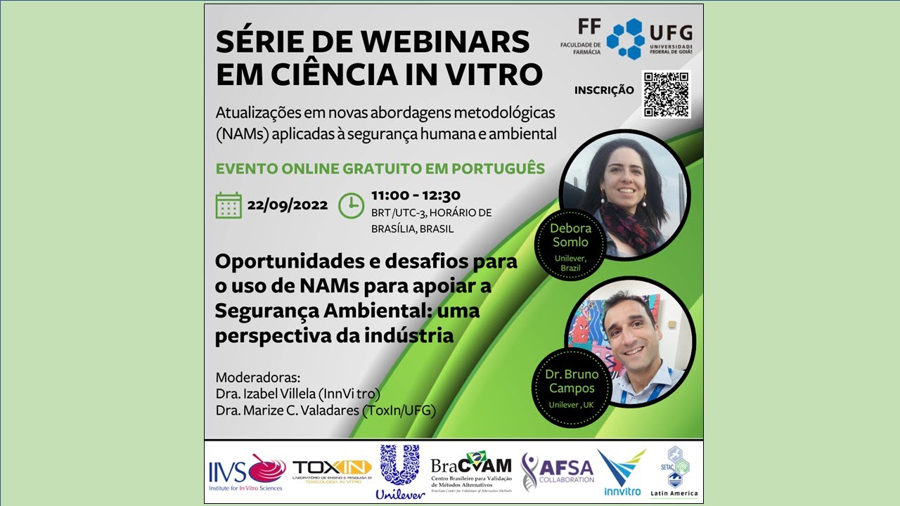 In Vitro Science Webinars: Event 2 (Portuguese)