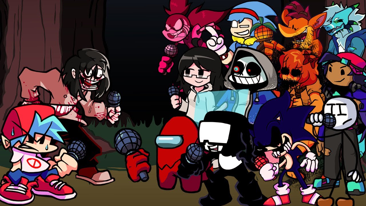 SDAMOS But Different Characters Sing It 🎤 (FNF Everyone Sings SDAMOS)