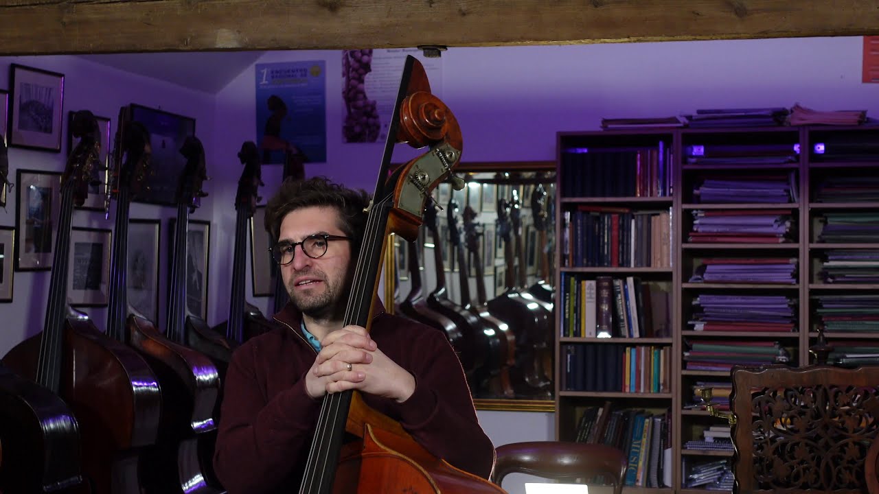 *SOLD* Rivière & Hawkes Double Bass: Discussion with George *SOLD*