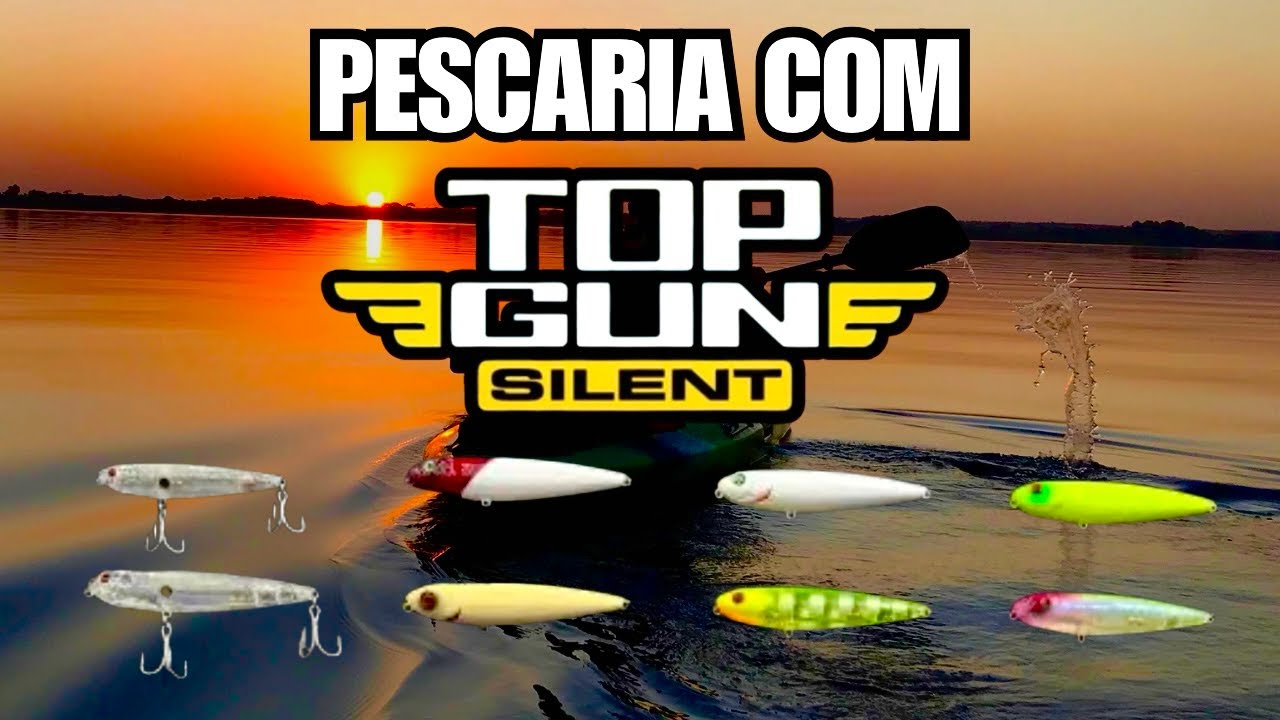 🔥 NOVA TOP GUM SILENT! Quando o peixe não ataca ela pega!