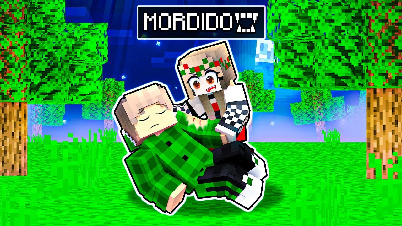 Fui MORDIDO por uma VAMPIRA no Minecraft!