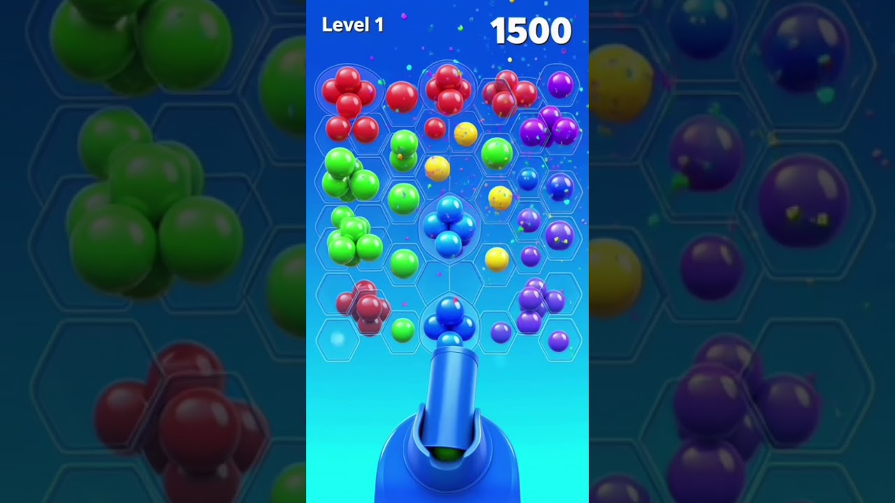 bubbleshooter#bubbleshootergame#bubblepop##relaxinggame#oddlysatisfying#popit#poppingbubbles