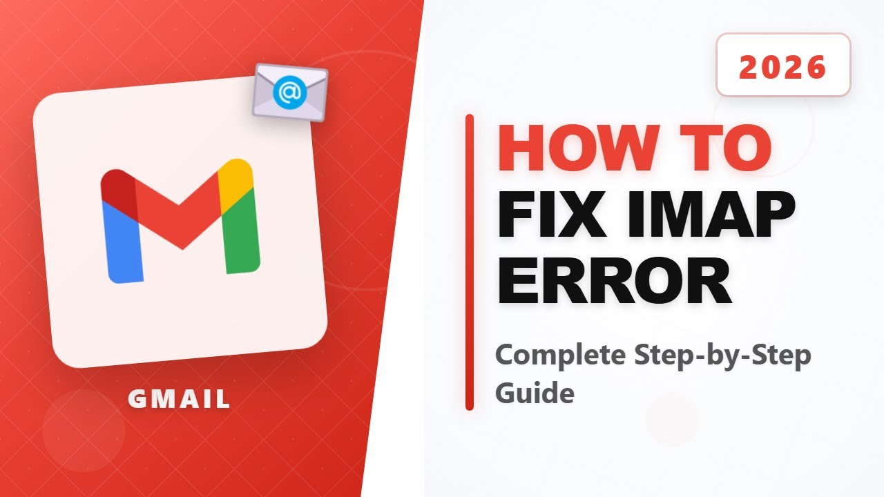 Как исправить ошибку IMAP в Gmail