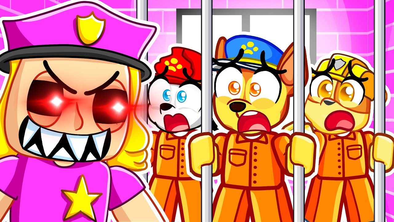 Trapped in GIRLS ONLY Prison... (Roblox)