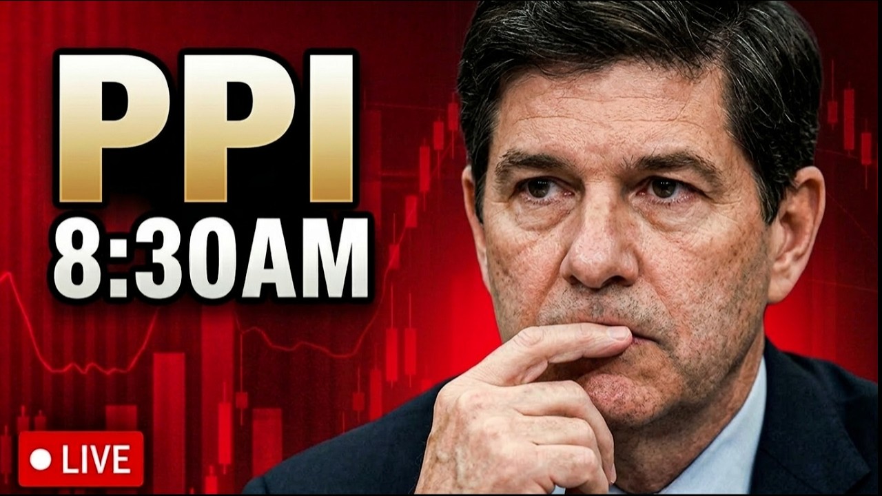 🔴PPI INFLATION DATA HEATS! - WILL PPI SHOCK MARKETS?! | LIVE TRADING