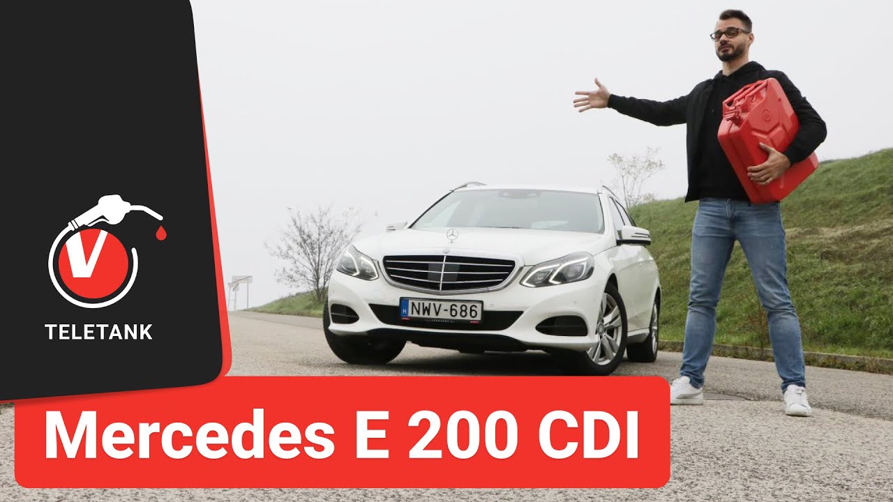 Mennyit eszik a modern z&ouml;lds&eacute;ges Merci? - E-oszt&aacute;ly a Teletankban!