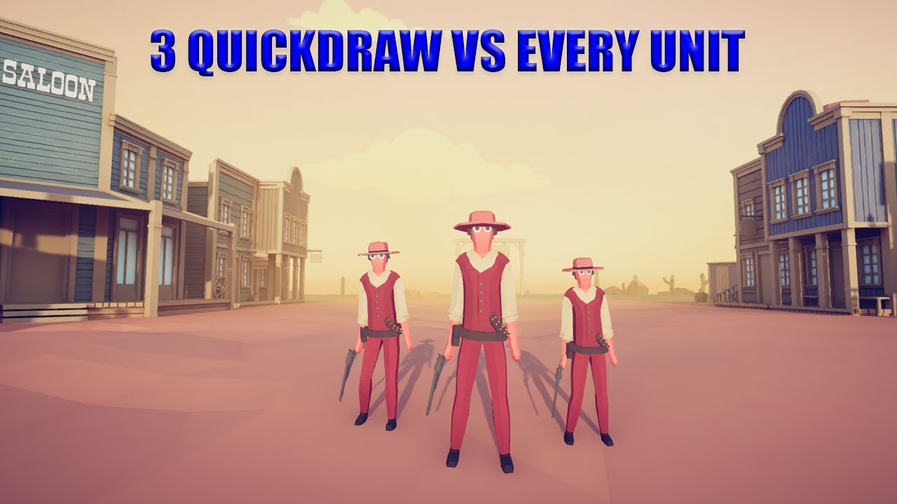 TABS | 3 Quickdraw vs Every Unit (Same Price)