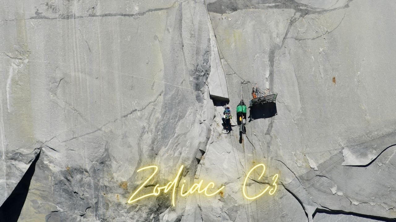 Big Wall Climbing El Capitan, Via Zodiac C3