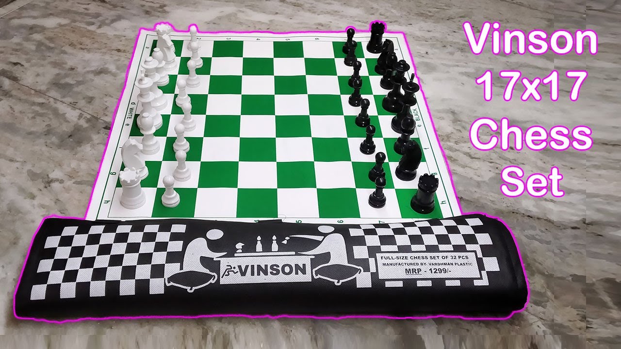 Vinson Tournament Chess Set Unboxing & Overview