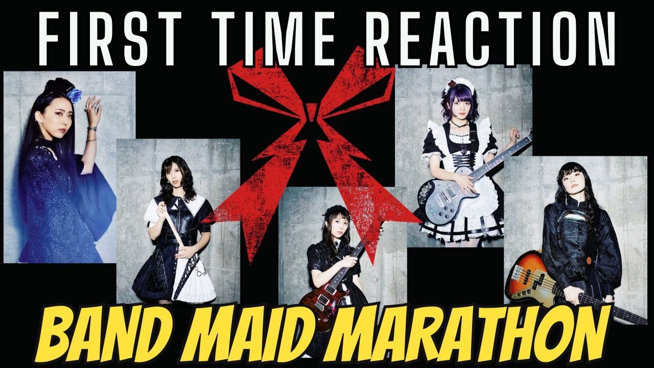 BAND MAID MARATHON FIRST REACTION Don't You Tell Me/ The Non-Fiction/ Days/ Warning/ Shambles/ HATE
