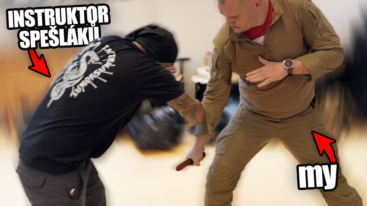 Zkusili jsme VÝCVIK SPECIÁLNÍ JEDNOTKY proti noži... funguje to?