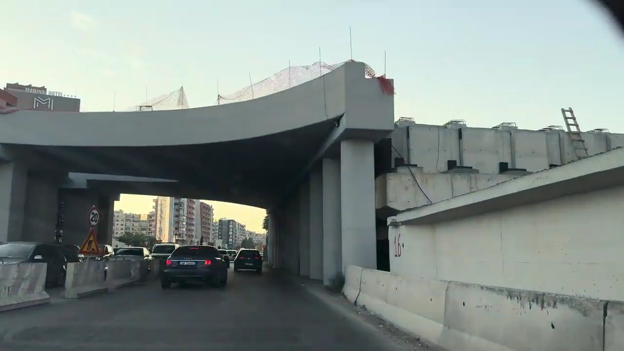 4K | Driving in Tirana | 21 Dhjetori - Astir - Terminali Veri-Jug - 3sh - QTU | 11 July 2024