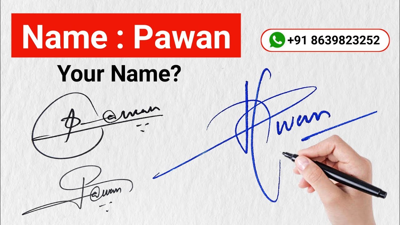 ✅ P Signature Styles | P Signature Ideas | Pawan Name Signatures | Pawan Signature Style | Design
