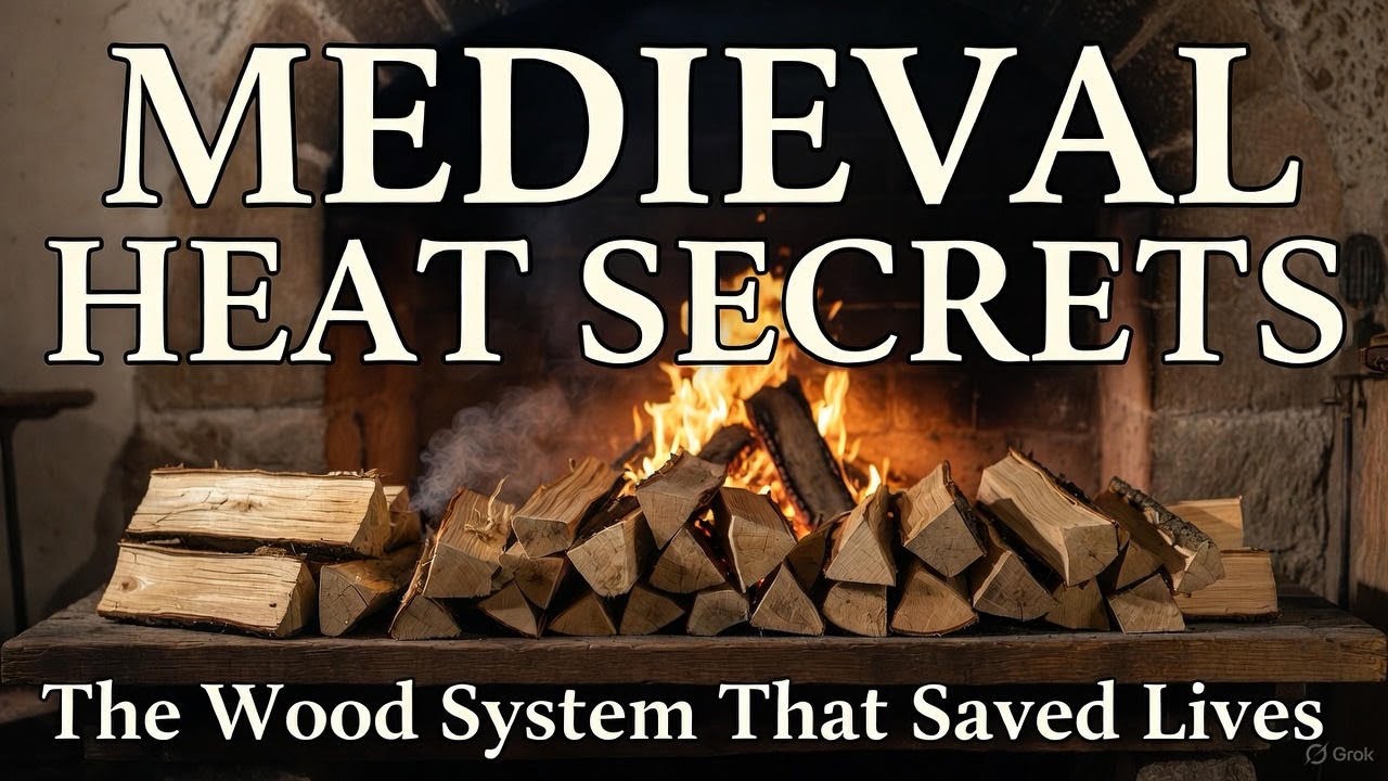 The Medieval Firewood System That Secretly Kept Families Alive All Winter