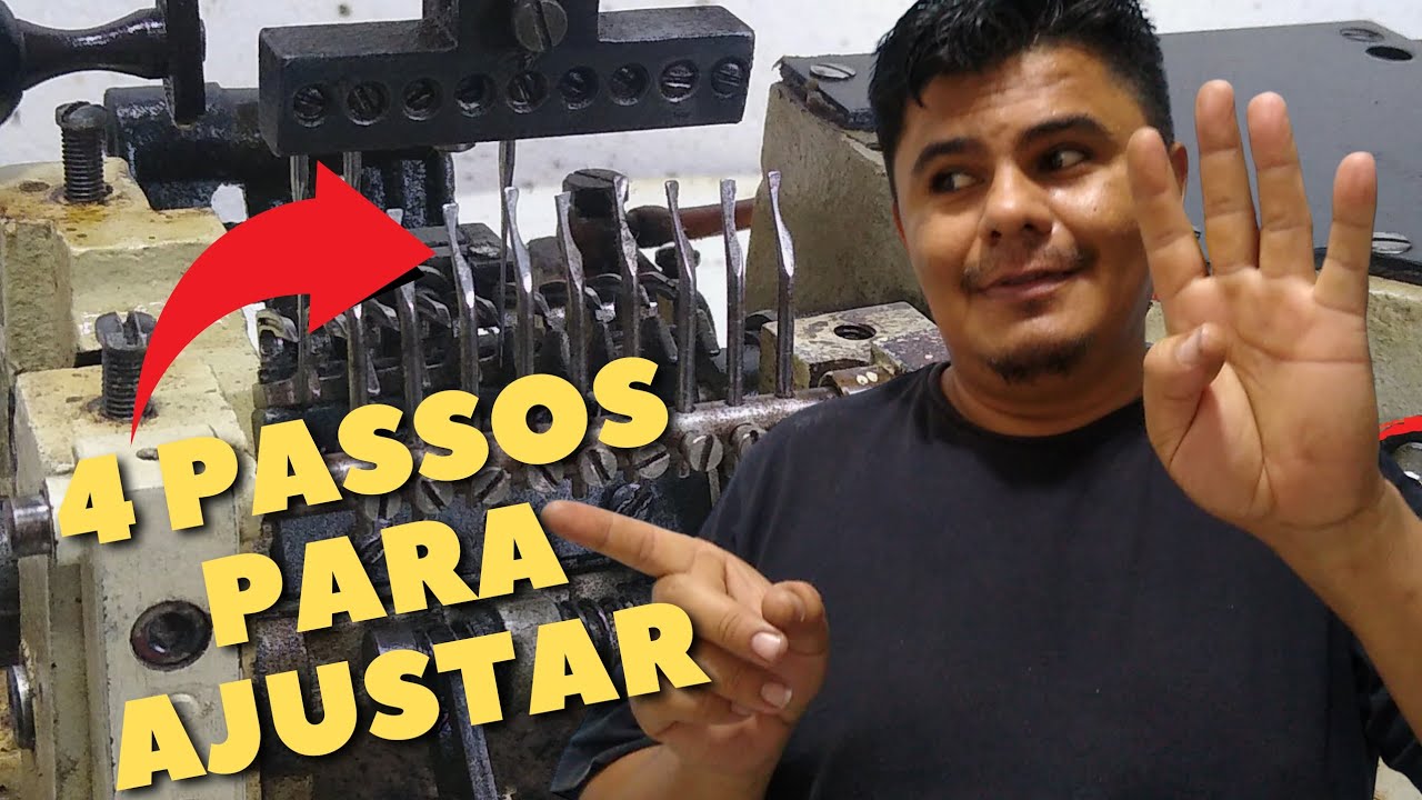 Máquina de cós Nissin | 4 passos para ajustar os abridores de laçada + Dicas imperdíveis | NS-6504P