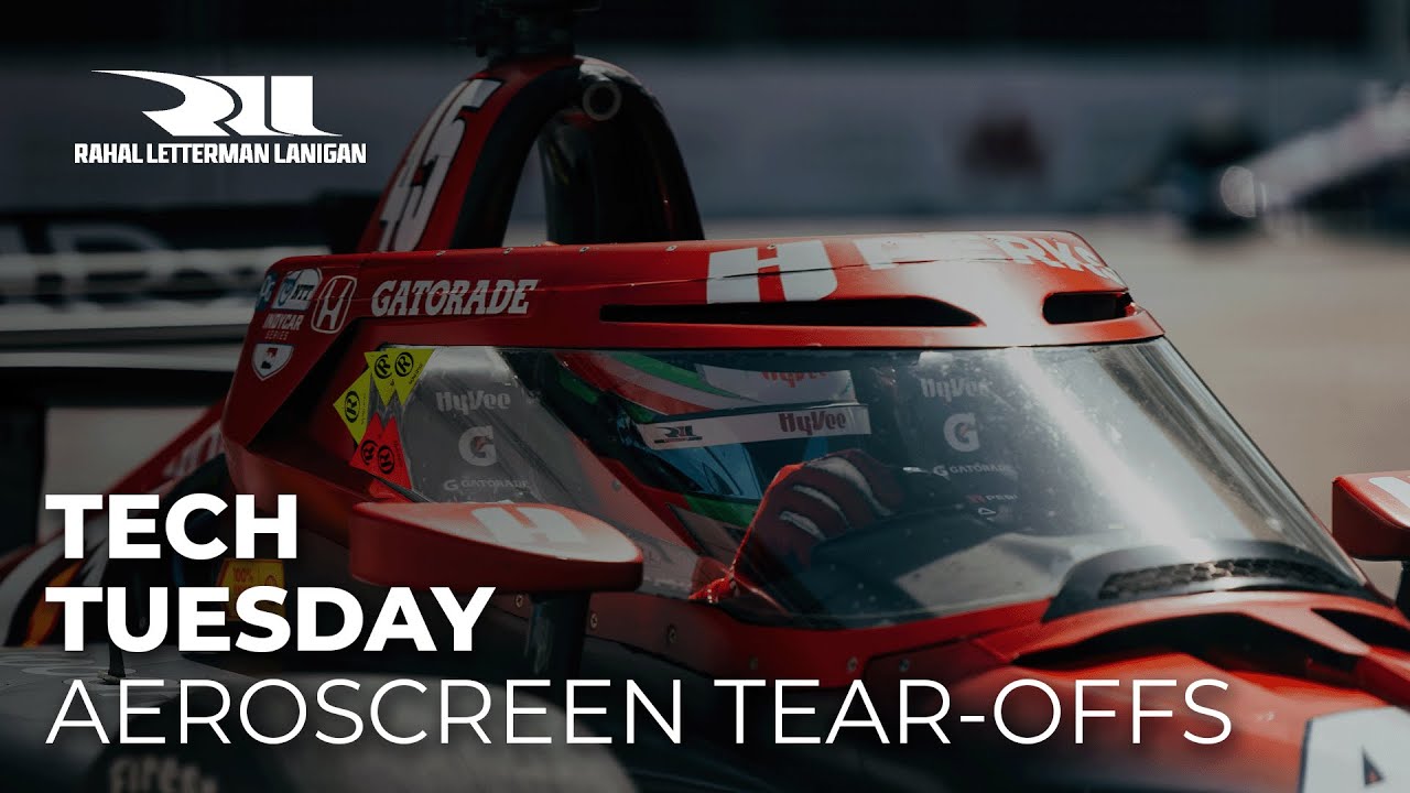 How INDYCAR Aeroscreen Tear-Off's Are Installed