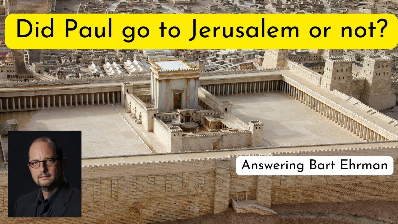 Bart Ehrman accuses Paul and Acts of contradiction. 