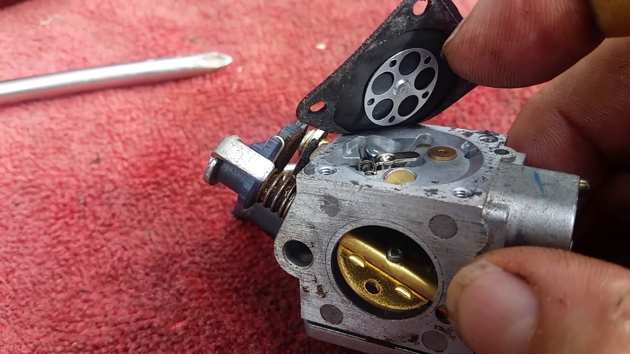 Homelite 42cc chainsaw carburetor & fuel line service
