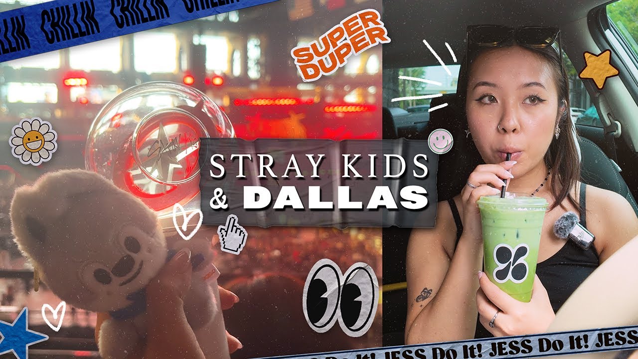 SKZ & DALLAS WEEKEND 💫 | stray kids dominATE arlington + exploring dallas