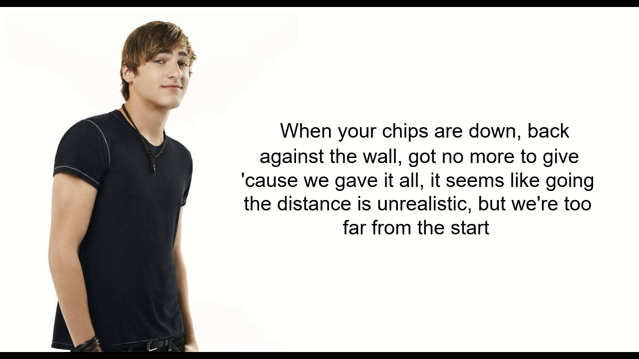 Halfway There - Big Time Rush (HD Lyrics + Pictures)