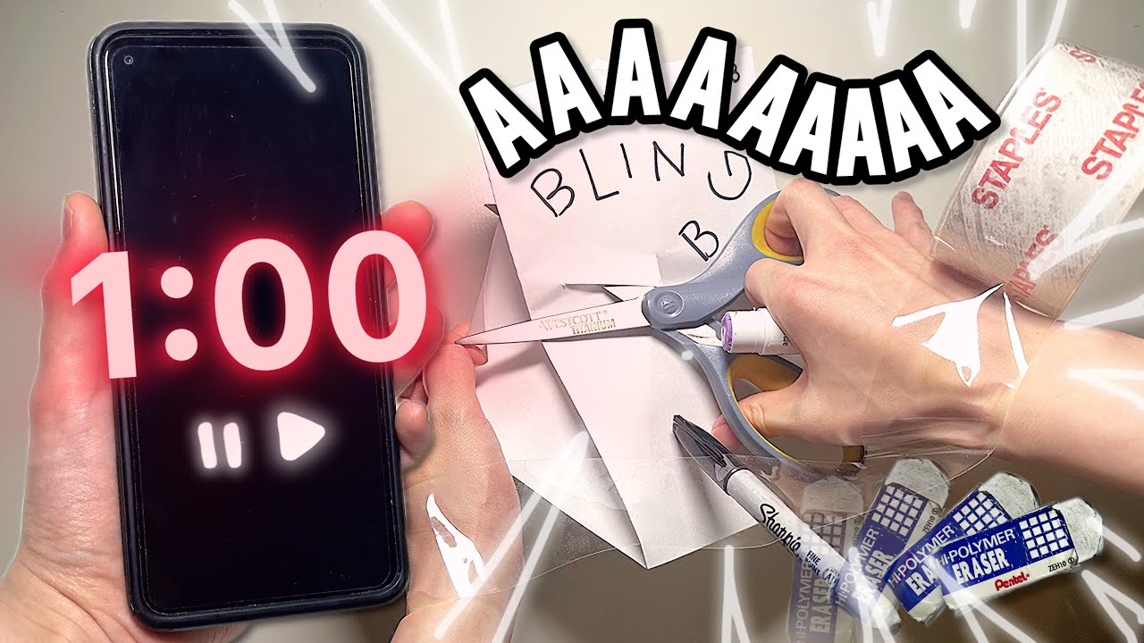 Can I make a blind bag in 1 MINUTE?