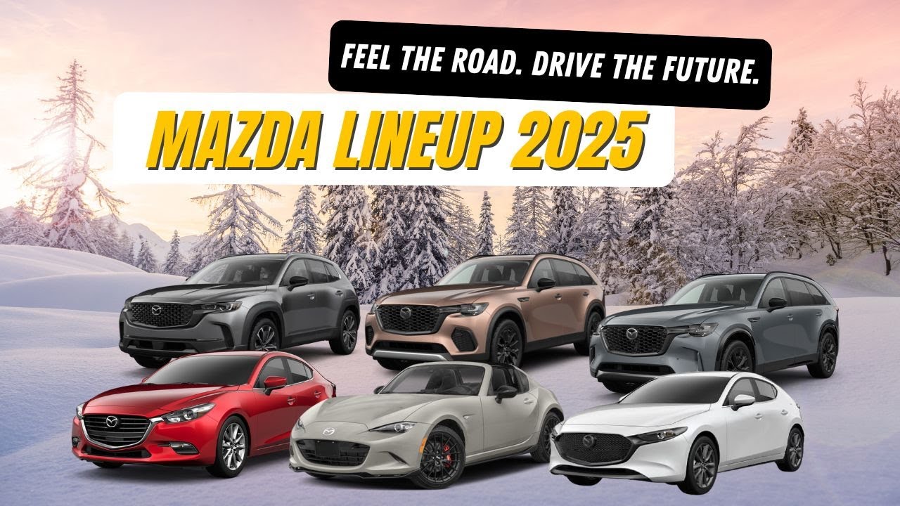 Модельный ряд Mazda 2025: плюсы и минусы | Обзор от Patterson Autos с Омаром