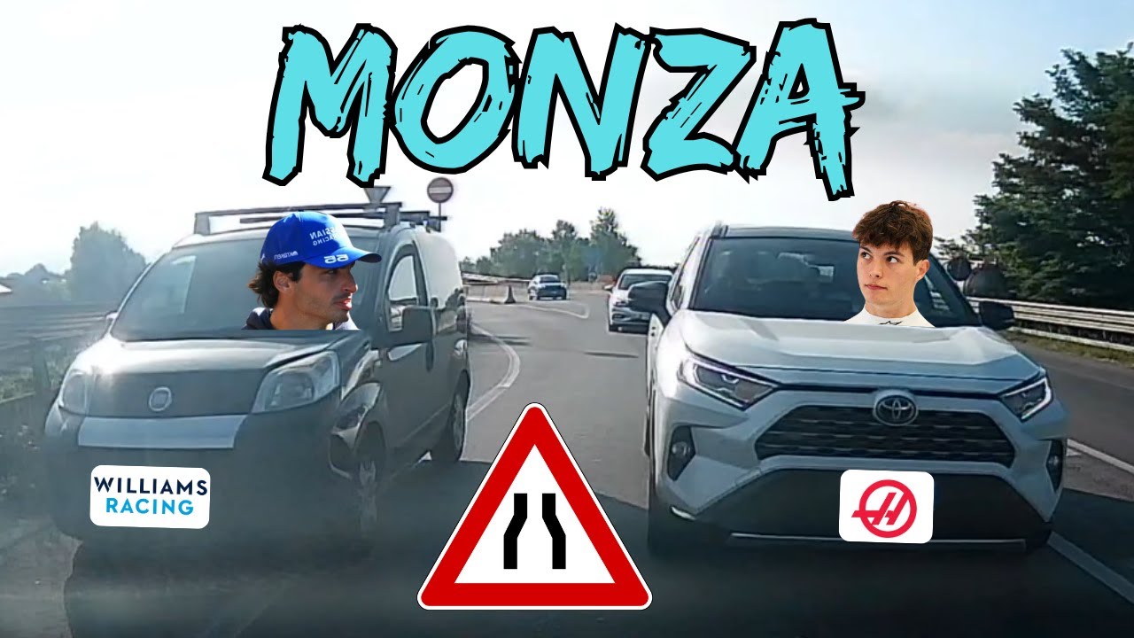 BAD DRIVERS OF ITALY dashcam compilation 9.8 - MONZA
