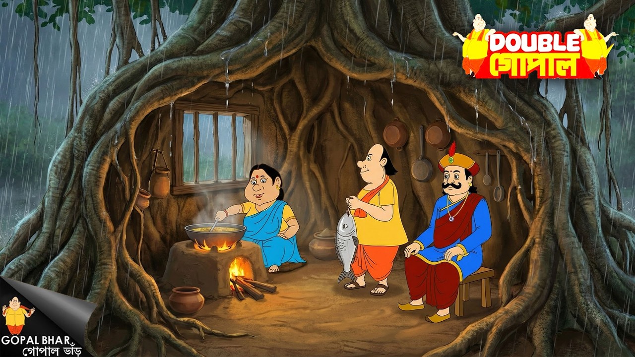 বৃষ্টি থেকে বাঁচতে গাছের ভেতরে তৈরি করা হয়েছিল একটি গোপন রান্নাঘর! | Gopal Bhar | New Episode 2026